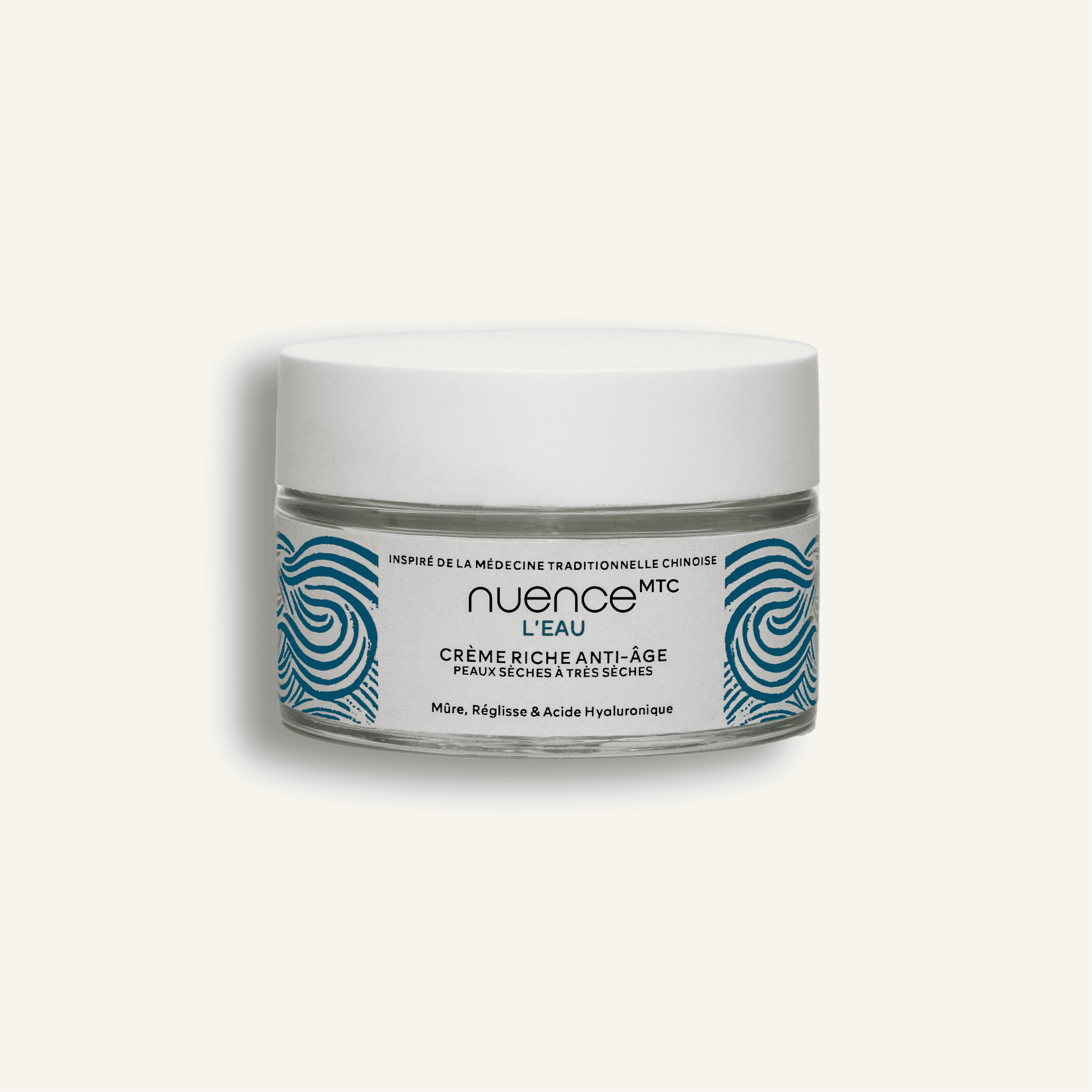 Crème riche anti-âge l'eau nuence mtc