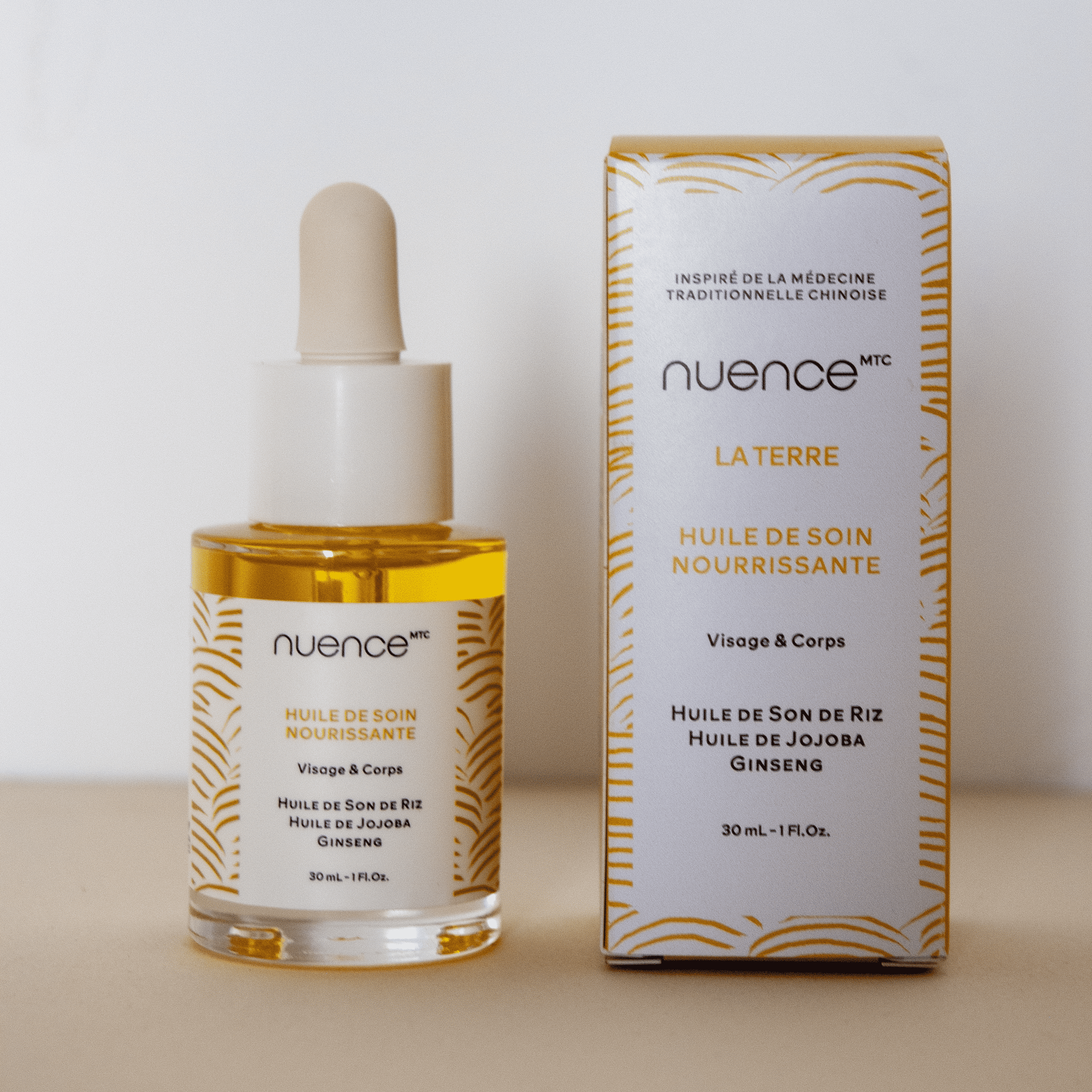 huile de soin nourrissante visage et corps nuence-mtc