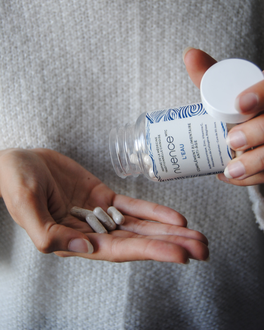 Nuence-MTC Complement alimentaire anti-age acide hyaluronique