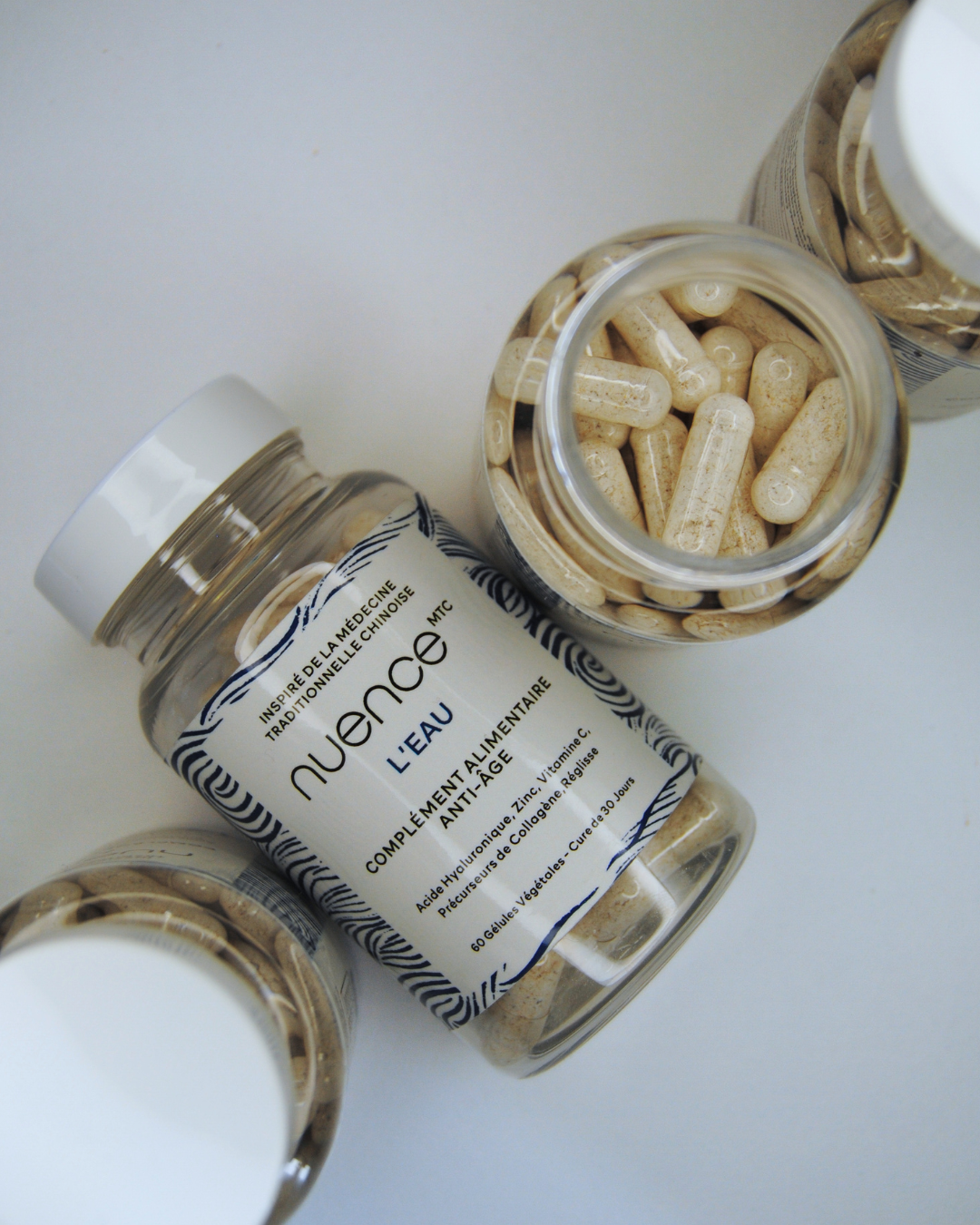 Nuence-MTC Complement alimentaire anti-age acide hyaluronique