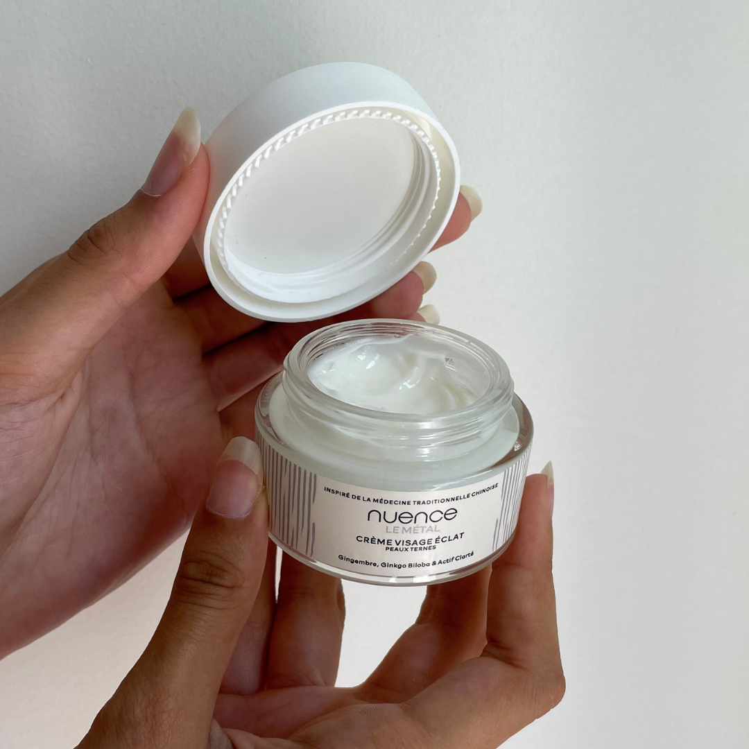 Nuence MTC crème éclat visage - element  METAL pour peaux ternes
